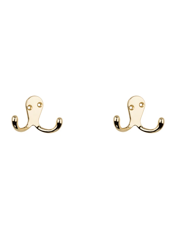 GANCHOS PARA ROPA DOBLES (BLISTER)