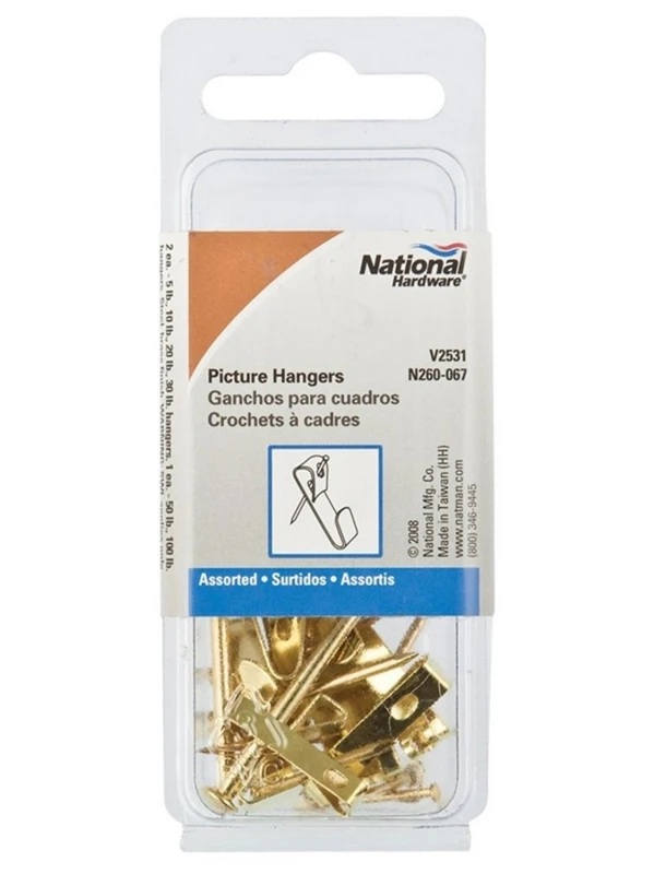 GANCHOS PARA CUADROS (BLISTER)