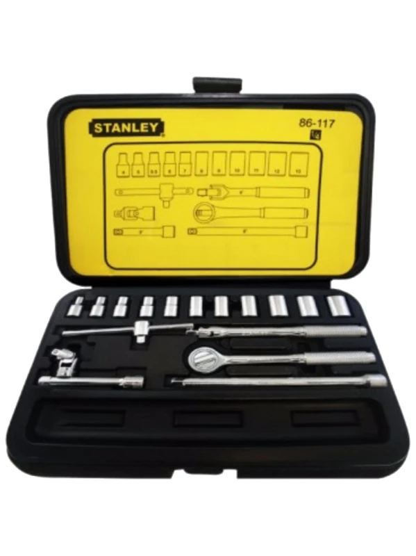 JUEGO DE CUBOS MILIMETRICOS ESPIGA 1/4 PUL