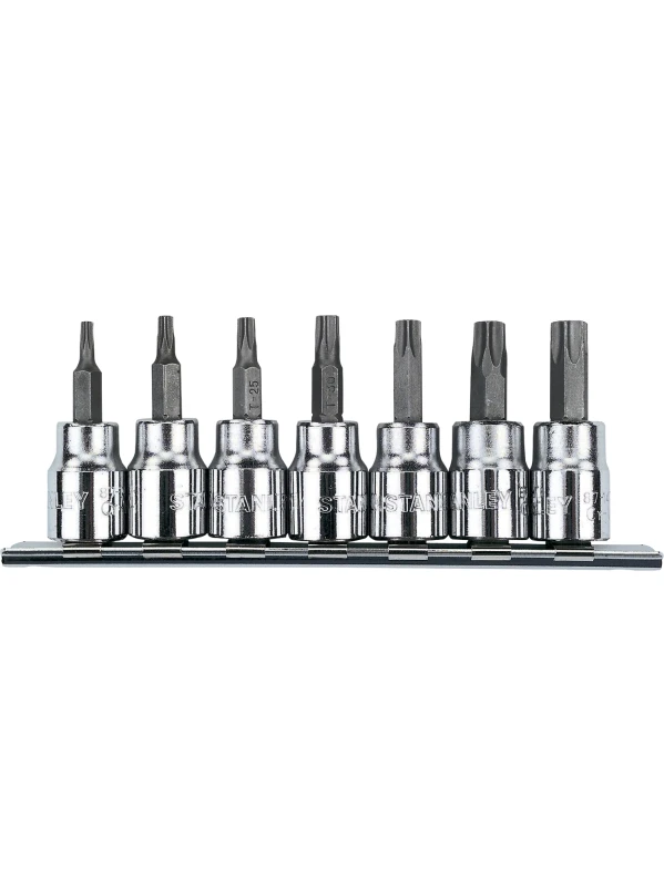 JUEGO DE CUBOS TIPO TORX ESPIGA 3/8 PUL