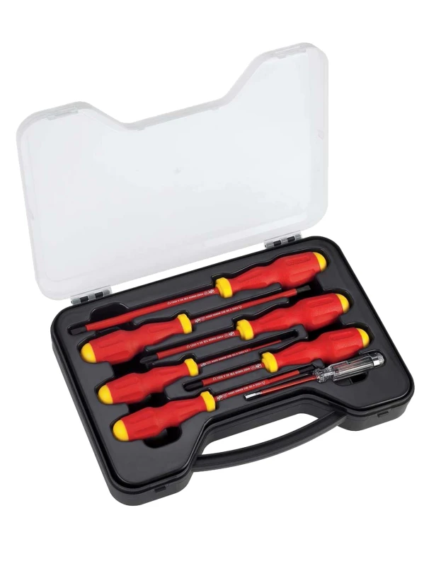 JUEGO DE DESARMADORES AISLADOS PHILLIPS Y PLANO 1000V