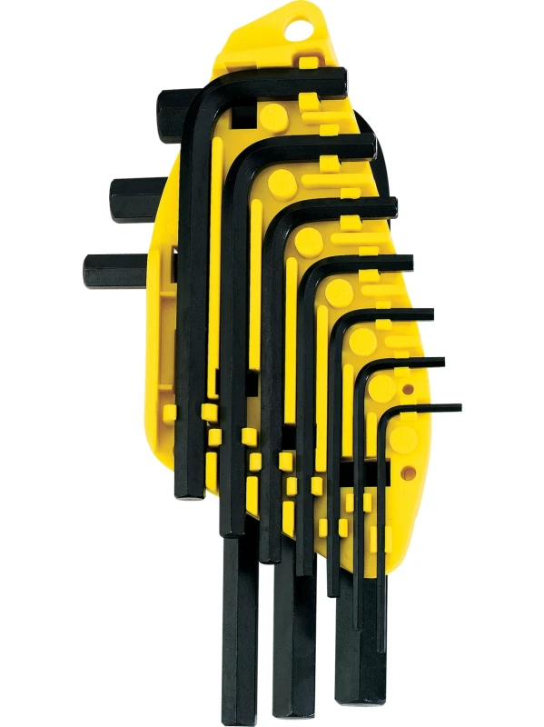 JUEGO DE LLAVES ALLEN MIXTO MILIMETROS Y PULGADAS 1/16-3/8 PUL -- 1.5-10 MM