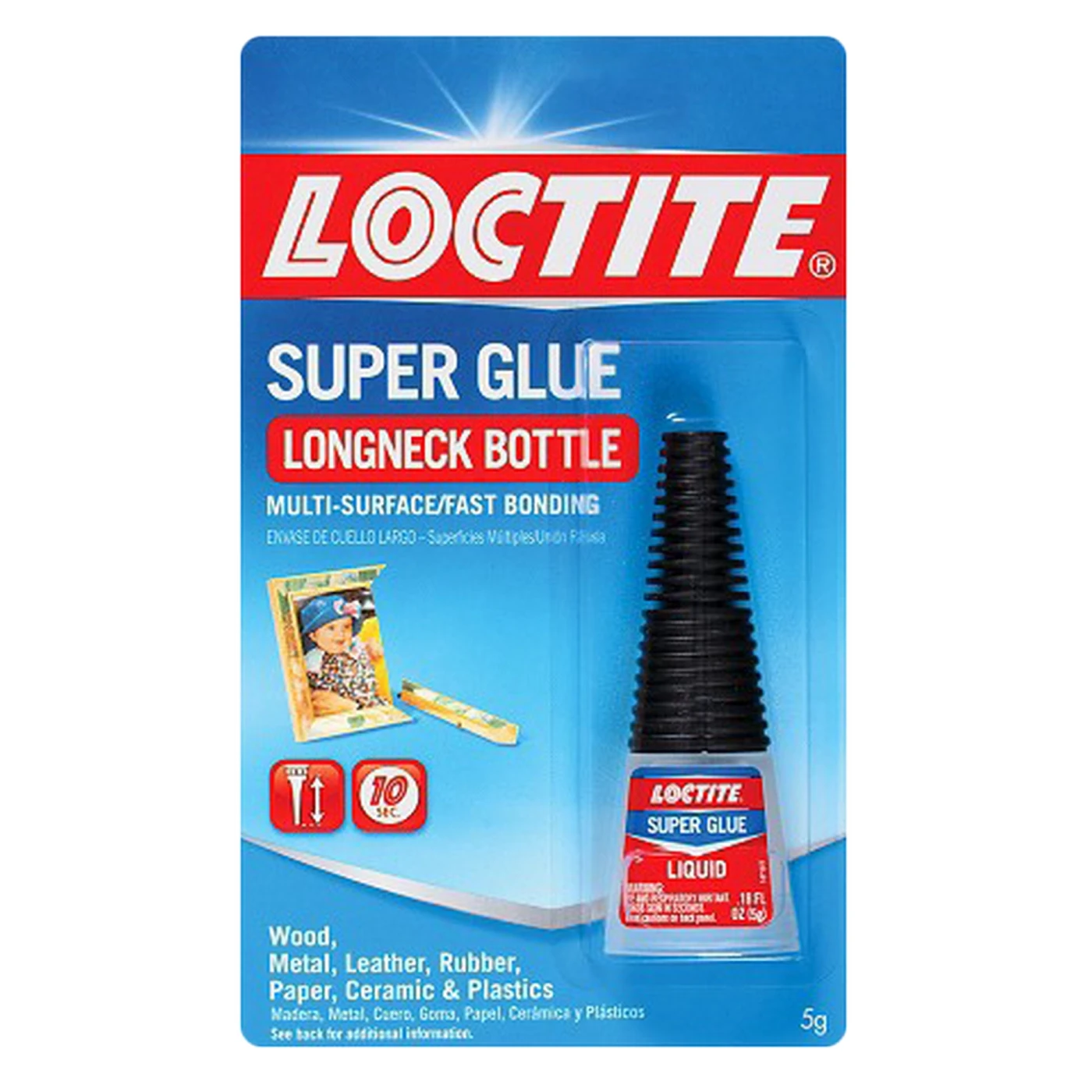 ADHESIVO INSTANTANEO SUPER GLUE 5 GR