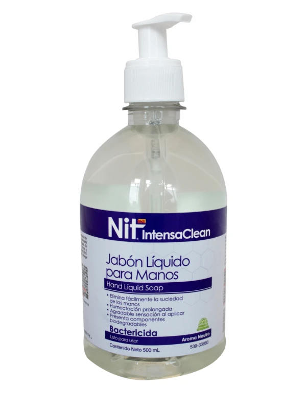 JABON LIQUIDO PARA MANOS AROMA NEUTRO 500 ML
