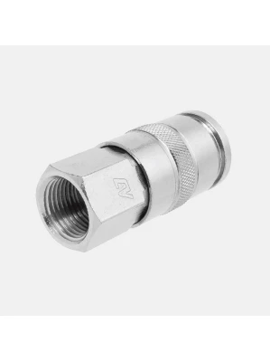 ACOPLE RAPIDO NEUMATICO 1/2 HEMBRA NPT Y CUERPO 1/2 ( CV78-08F )