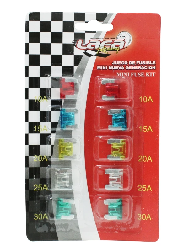 SET DE FUSIBLES AUTOMOTRIZ