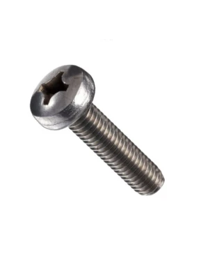 TORNILLO ESTUFA CABEZA CILINDRICA INOXIDABLE EN MILIMETROS
