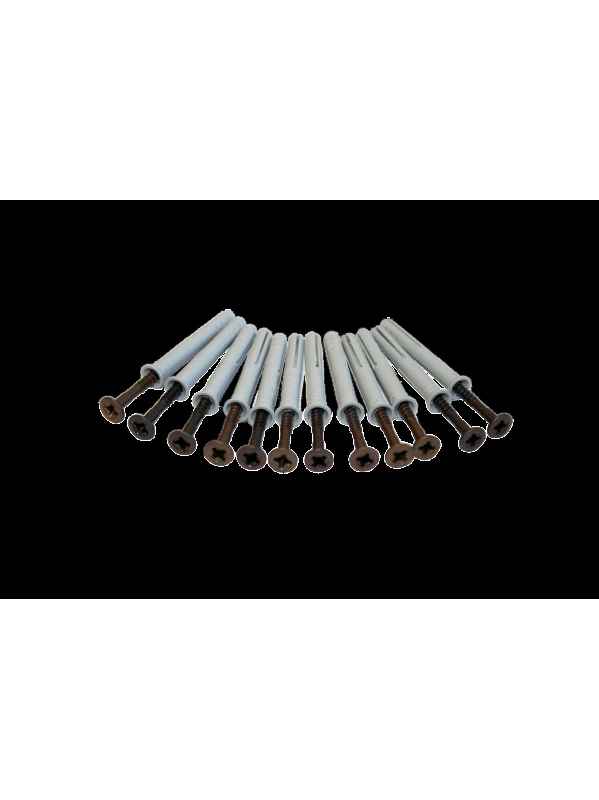 EXPANDER DE NYLON CON TORNILLO COLOR BRONCE
