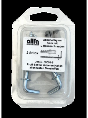 EXPANDER DE NYLON CON TORNILLO ESCUADRA