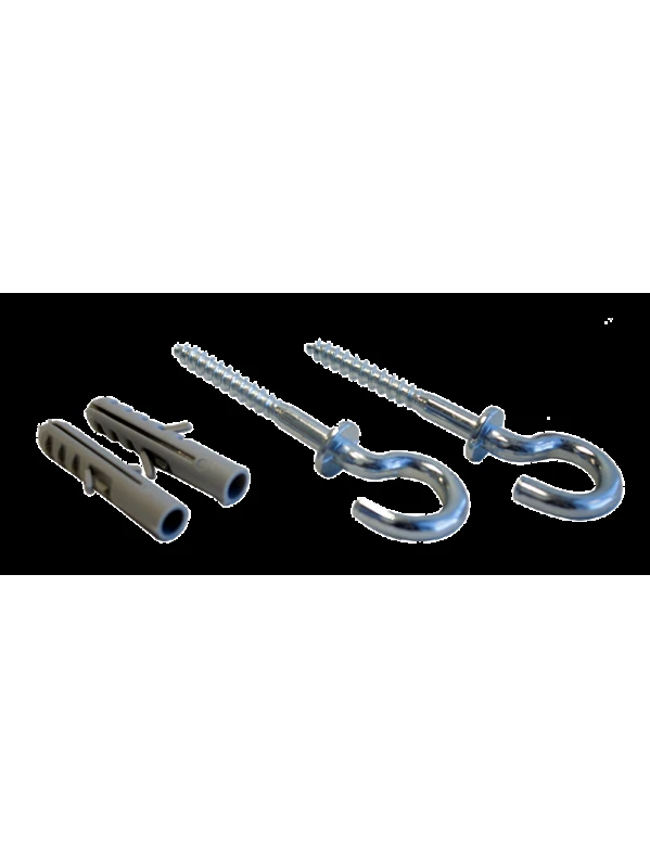 EXPANDER DE NYLON CON TORNILLO OJO ABIERTO