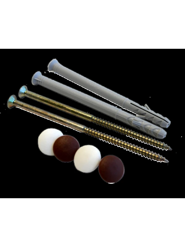 EXPANDER DE NYLON CON TORNILLO Y TAPA