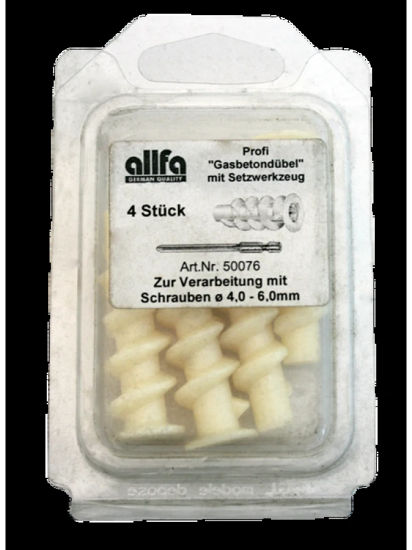 EXPANDER NYLON PARA GYPSUN CON PUNTA