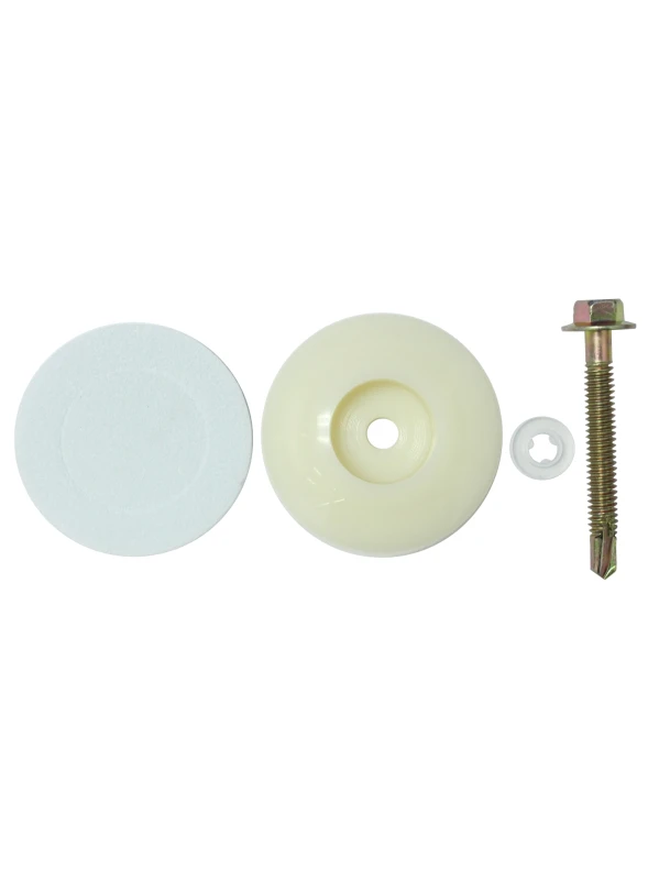 SET DE TORNILLO Y TAPON PARA FIJAR LAMINA DE POLICARBONATO