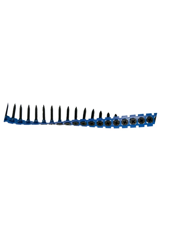 TORNILLO PARA GYPSUM PUNTA FINA EN TIRAS X CAJA (PAQUETE)