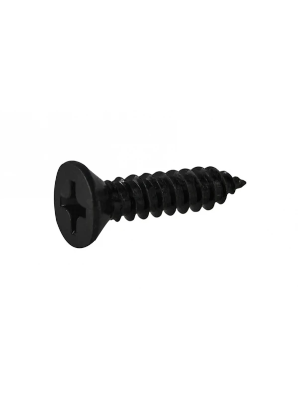 TORNILLO PARA METAL CABEZA PLANA NEGRO