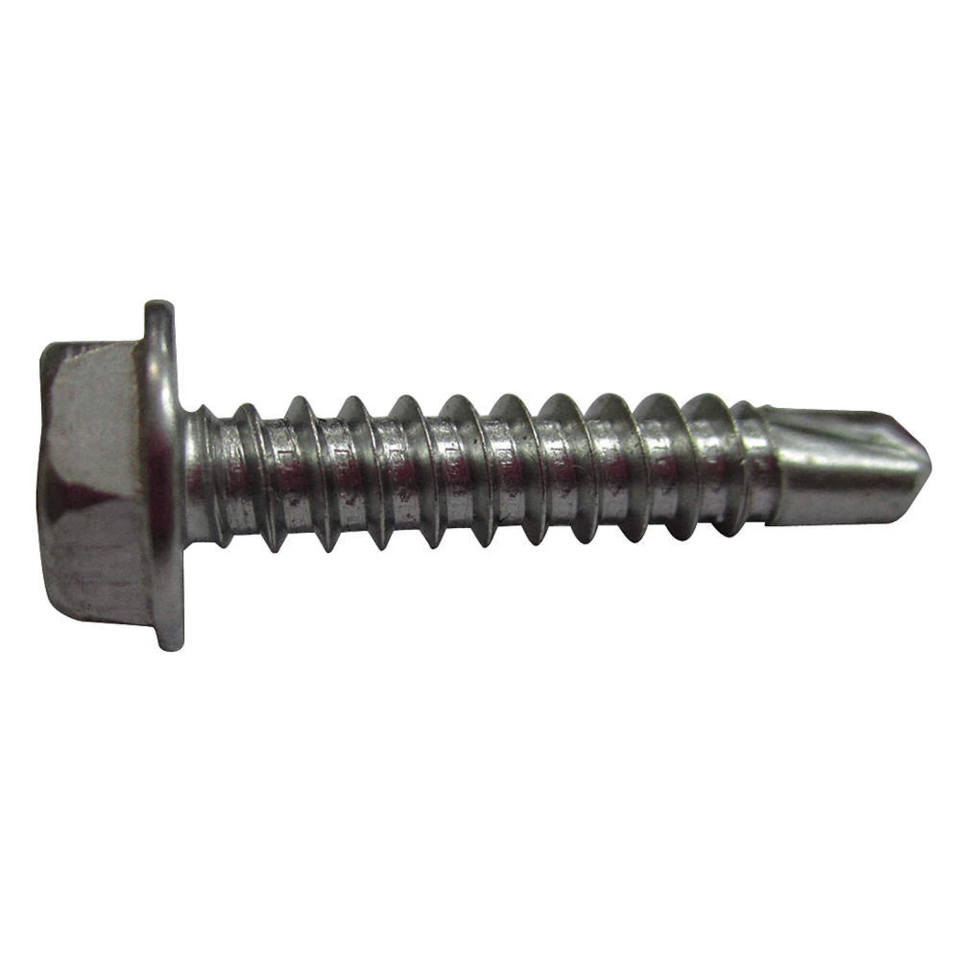 TORNILLO PARA METAL HEXAGONAL INOXIDABLE PUNTA BROCA