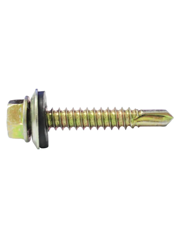 TORNILLO PARA TECHO BICROMATIZADO PUNTA BROCA
