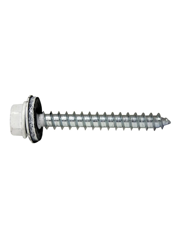 TORNILLO PARA TECHO BLANCO PUNTA FINA