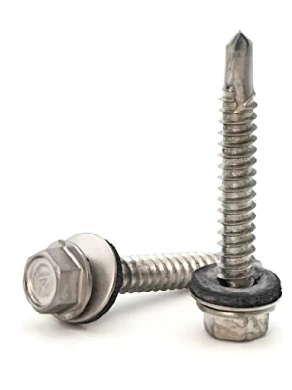 TORNILLO PARA TECHO INOXIDABLE PUNTA BROCA