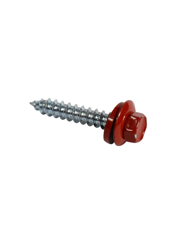 TORNILLO PARA TECHO ROJO PUNTA FINA