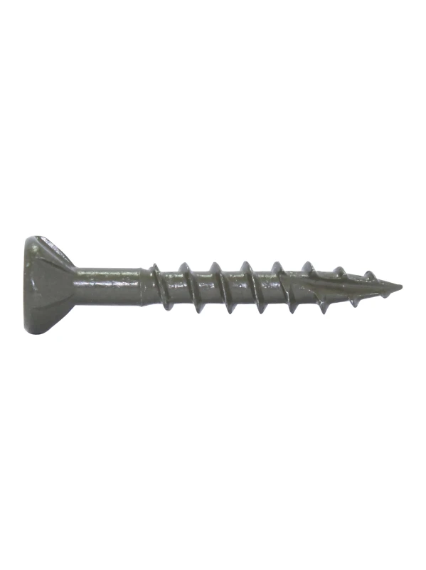 TORNILLO PLAYCEN PINTADO PARA MADERA Y 8 ESTRIAS PUNTA FINA