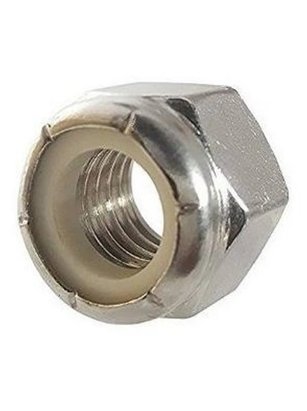 TUERCA SEGURIDAD INOXIDABLE EN PULGADAS