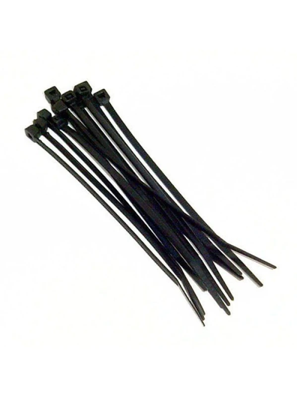 AMARRA PLASTICA NEGRA (PAQUETE)