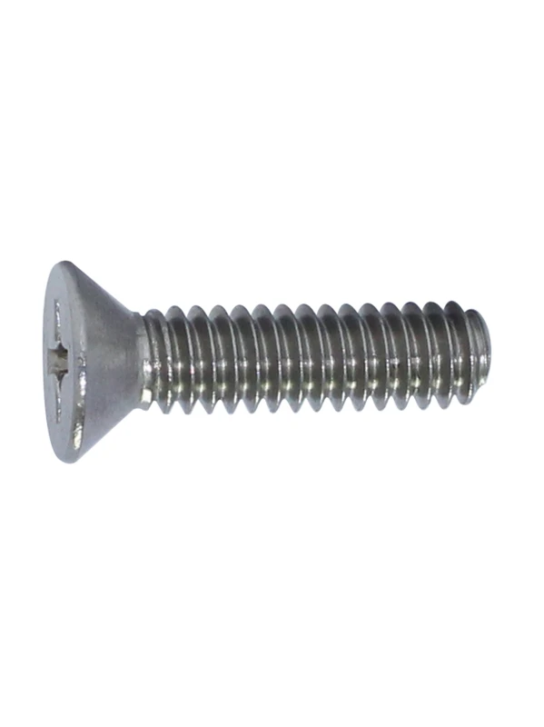 TORNILLO ESTUFA GALVANIZADO CABEZA PLANA EN PULGADAS