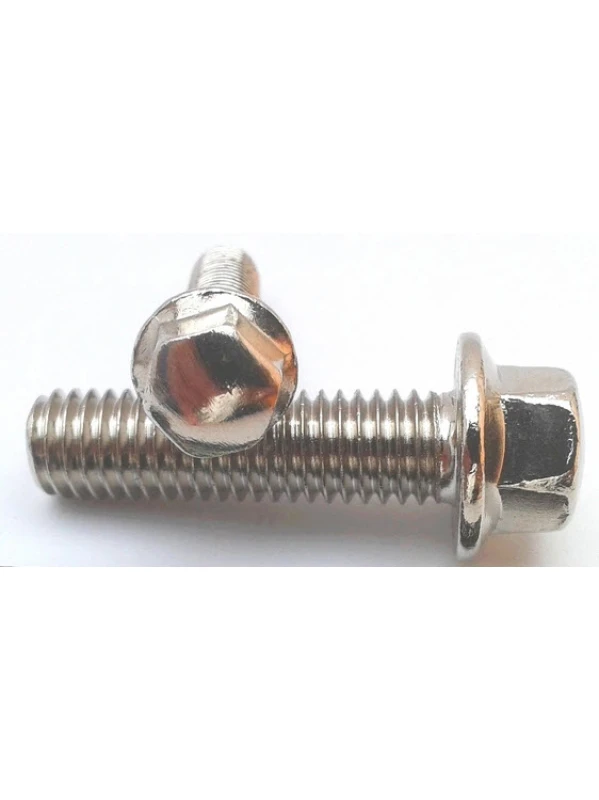 TORNILLO ORIGINAL HEXAGONAL CROMADO LLAVE 8 MILIMETROS