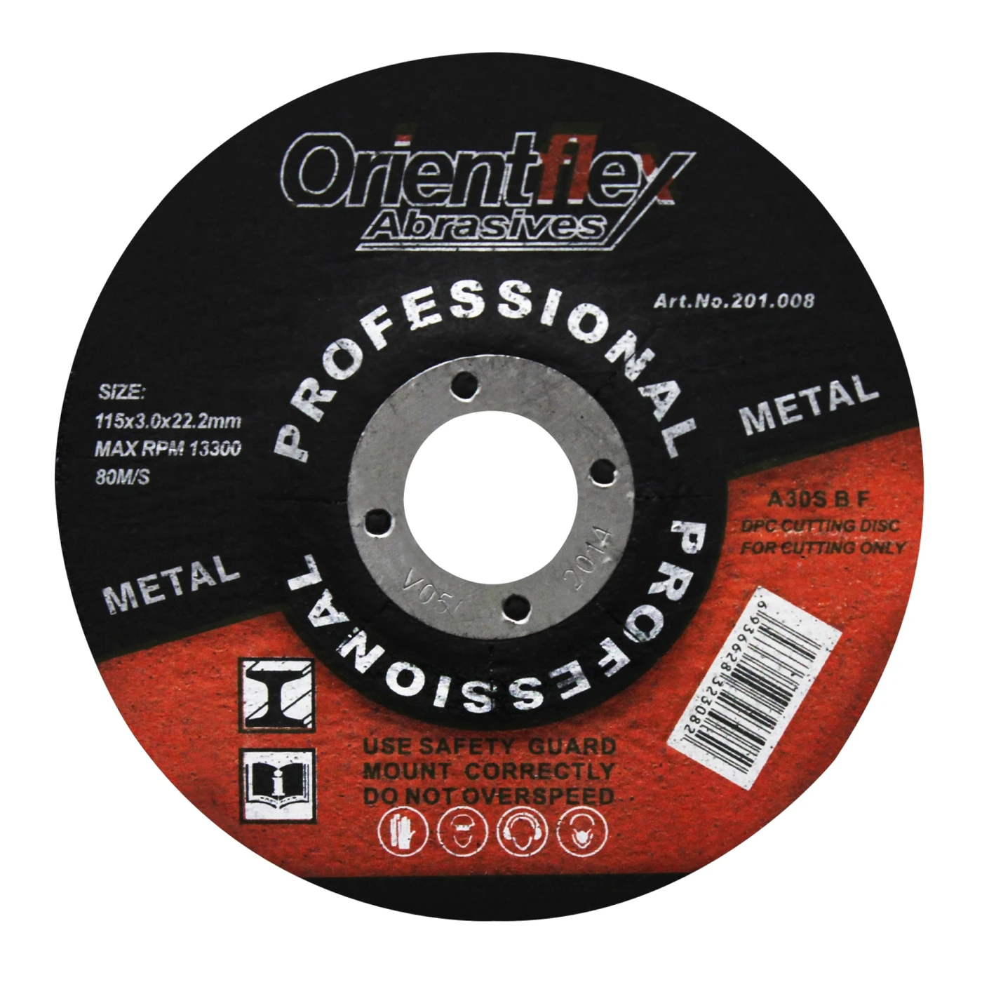 DISCO CORTE DE METAL CONICO
