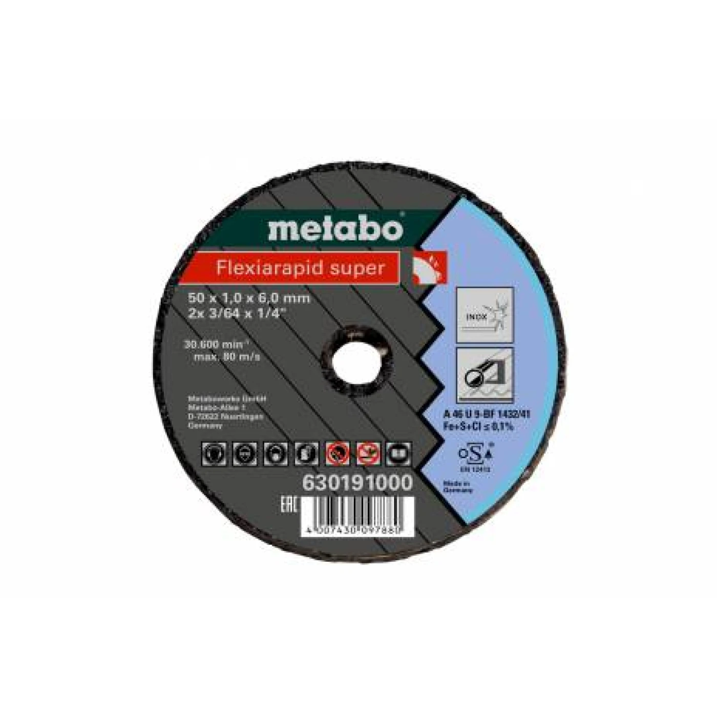DISCO FLEXIAMANT PLANO CORTE INOXIDABLE