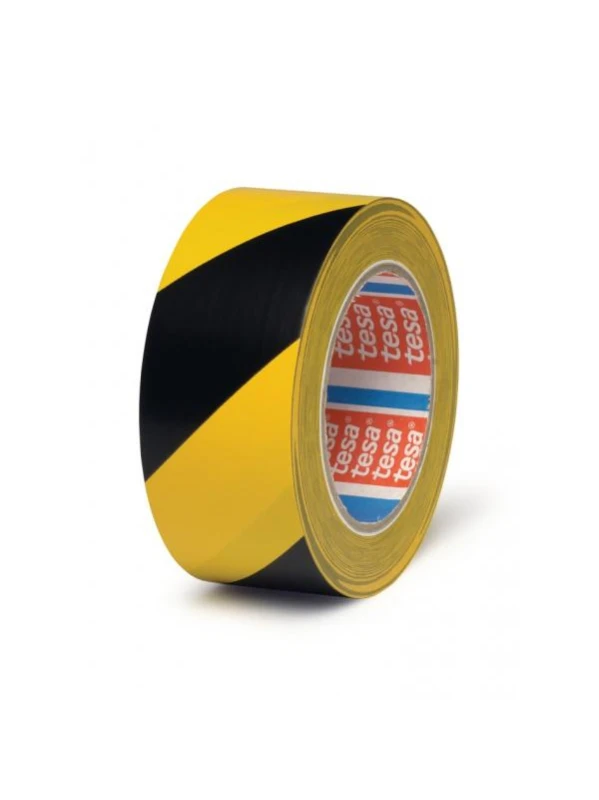 CINTA MARCAJE PISO AMARILLO Y NEGRO