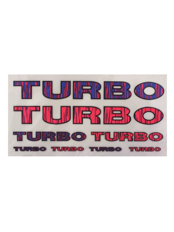 CALCOMANIA TURBO