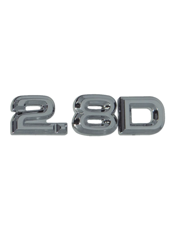 EMBLEMA 2.8 D LETRA SUELTA