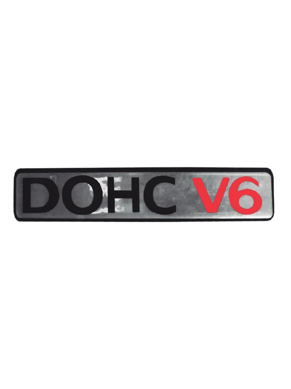 EMBLEMA CALCOMANIA EN RESINA DOHC-V6