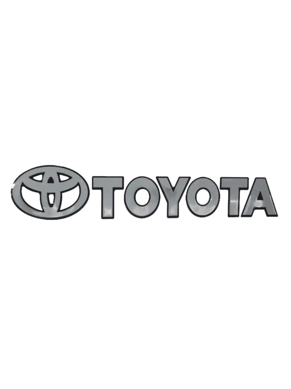 EMBLEMA CALCOMANIA LOGO Y PALABRA TOYOTA