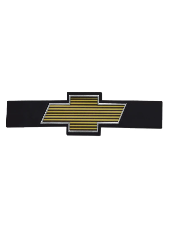 EMBLEMA LOGO CHEVROLET FONDO AMARILLO
