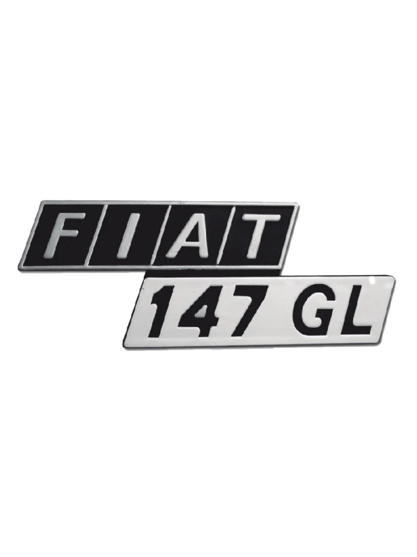 EMBLEMA PALABRA FIAT 147 GL