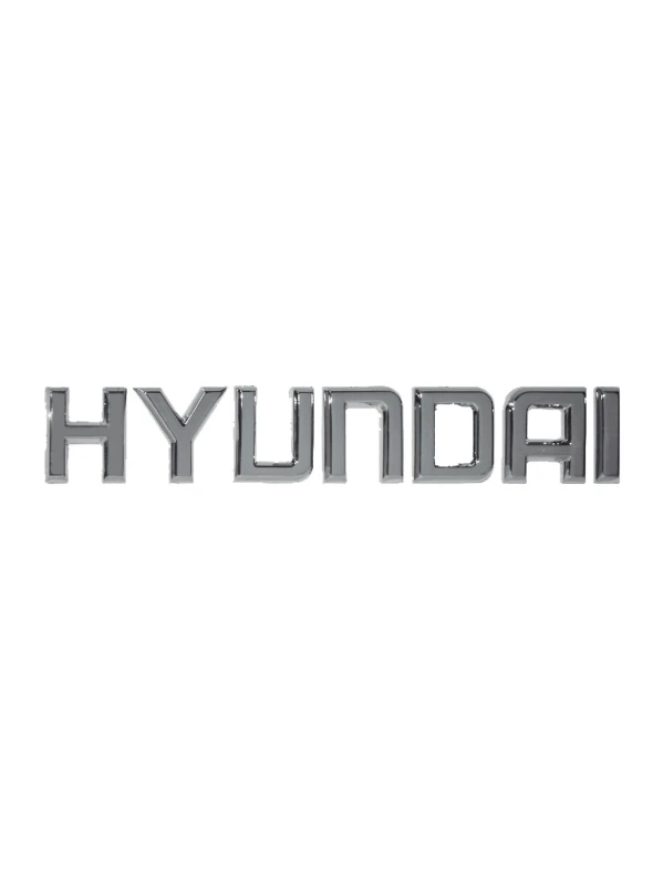 EMBLEMA PALABRA HYUNDAI (TUCSON) CROMADA
