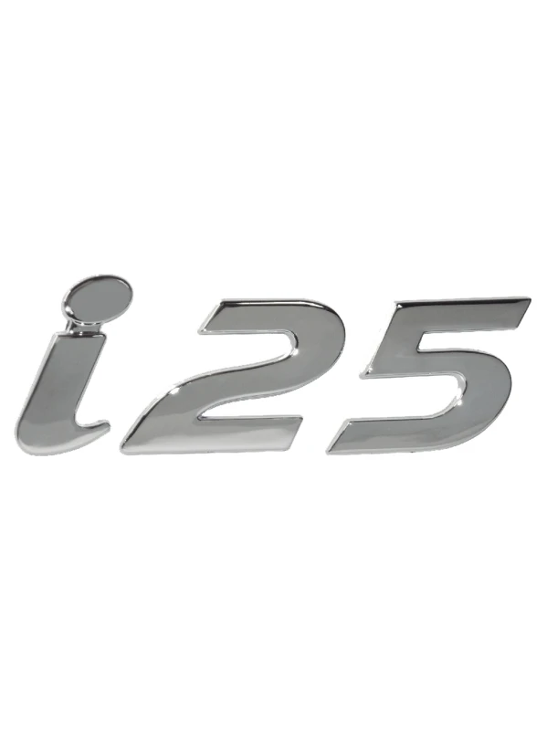EMBLEMA PALABRA I 25 (HYUNDAI) CROMADO