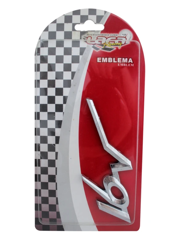 EMBLEMA CROMADO 16 V