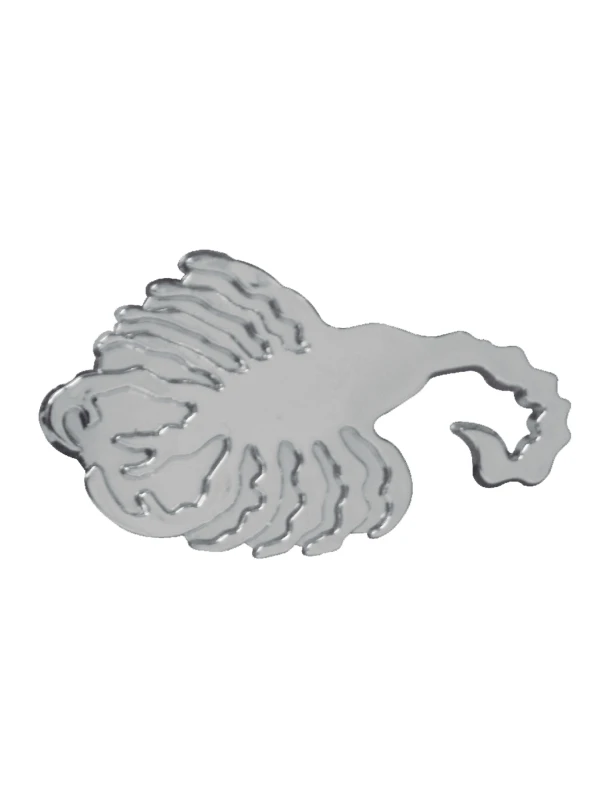 EMBLEMA CROMADO ESCORPION