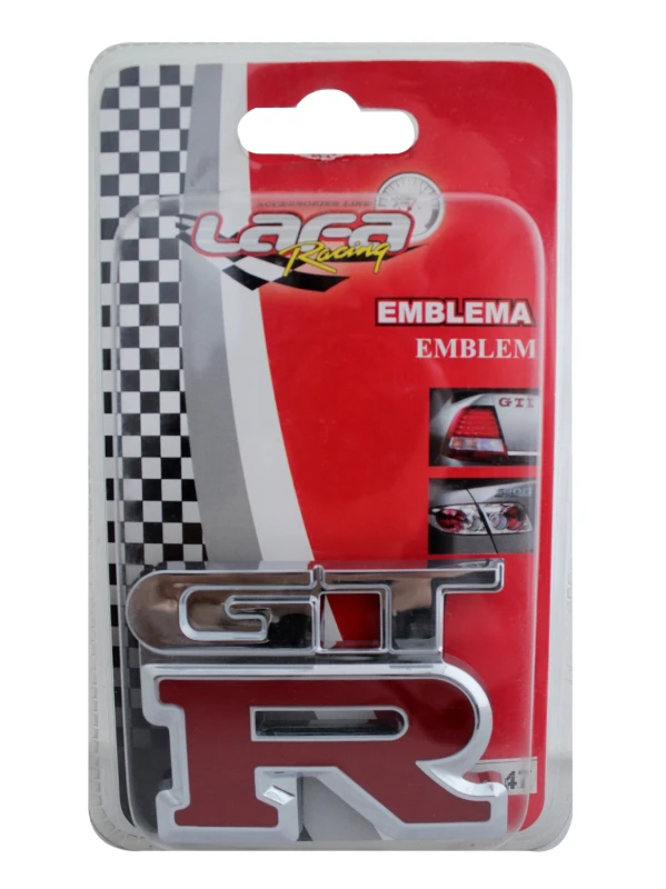 EMBLEMA CROMADO GTR