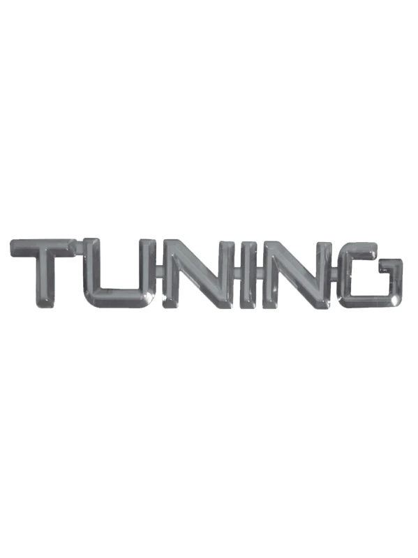EMBLEMA CROMADO PALABRA TUNING