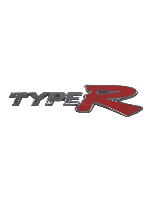 EMBLEMA CROMADO PALABRA TYPE R