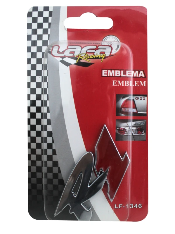 EMBLEMA CROMADO R1