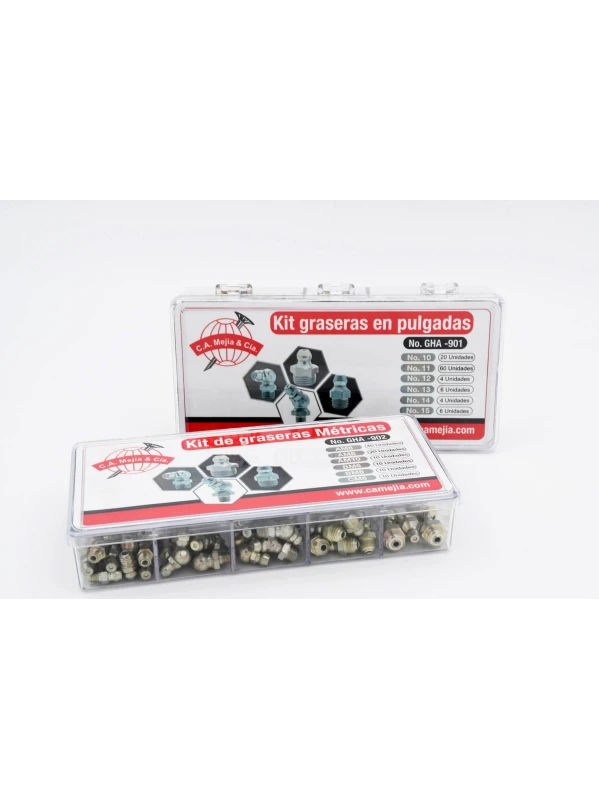 CAJA SURTIDA DE ALEMITES ENGRASADORES MILIMETRICO