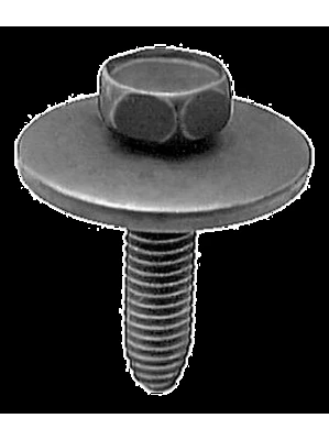 TORNILLO HEXAGONALORIGINAL CON ARANELA Y PUNTA ROSCADA