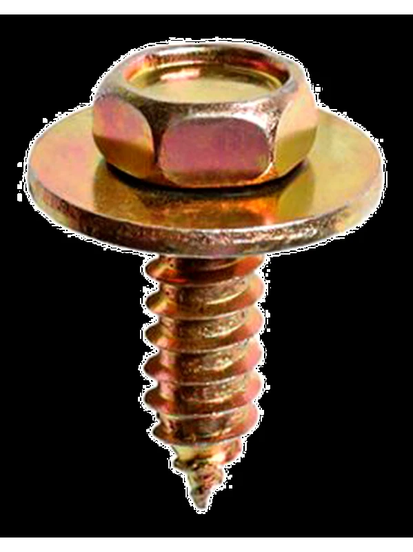 TORNILLO METAL HEXAGONAL CON ARANDELA PLANA