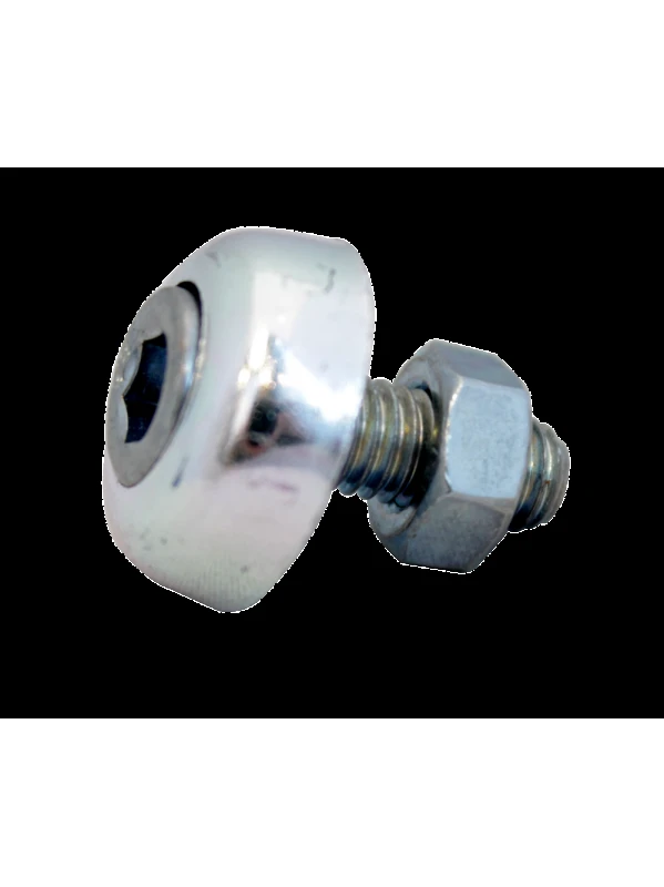TORNILLO ORIGINAL PARA PLACA TIPO ALLEN CROMADO